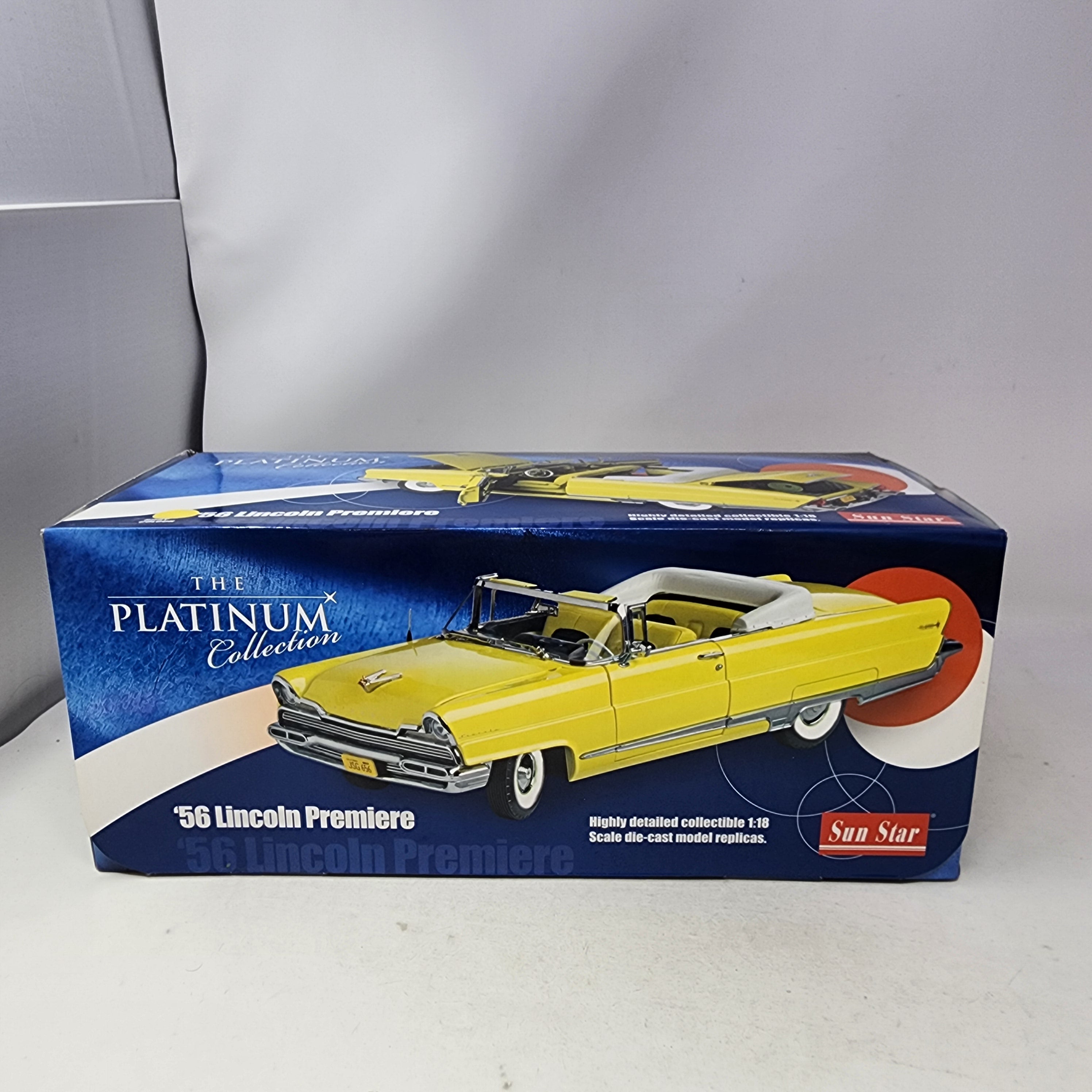 '56 Lincoln Premiere * Sun Star 1/18 Scale Platinum Collection、mySite、hgirdovlk
