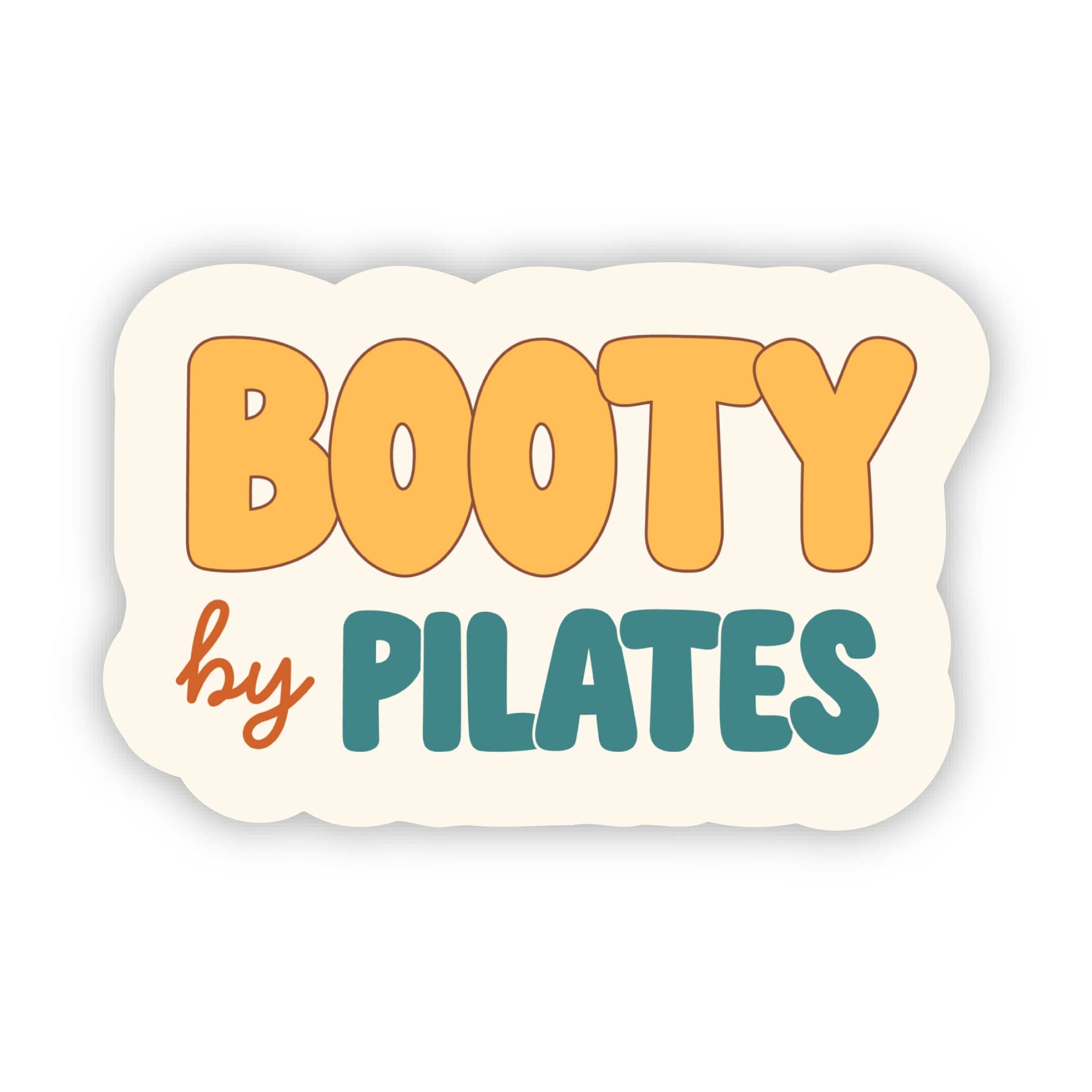  Booty By Pilates Text Sticker、mySite、elrpsem3k