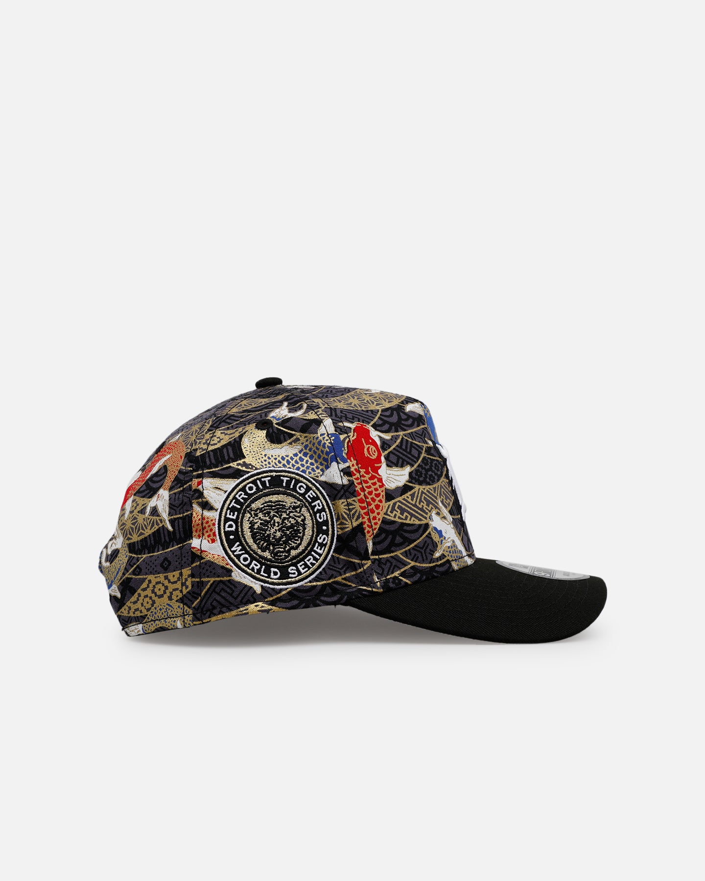 New Era Detroit Tigers 'Koi' 9FORTY A-Frame Snapback Black/Multi-Colored、mySite、zt4zffjzw