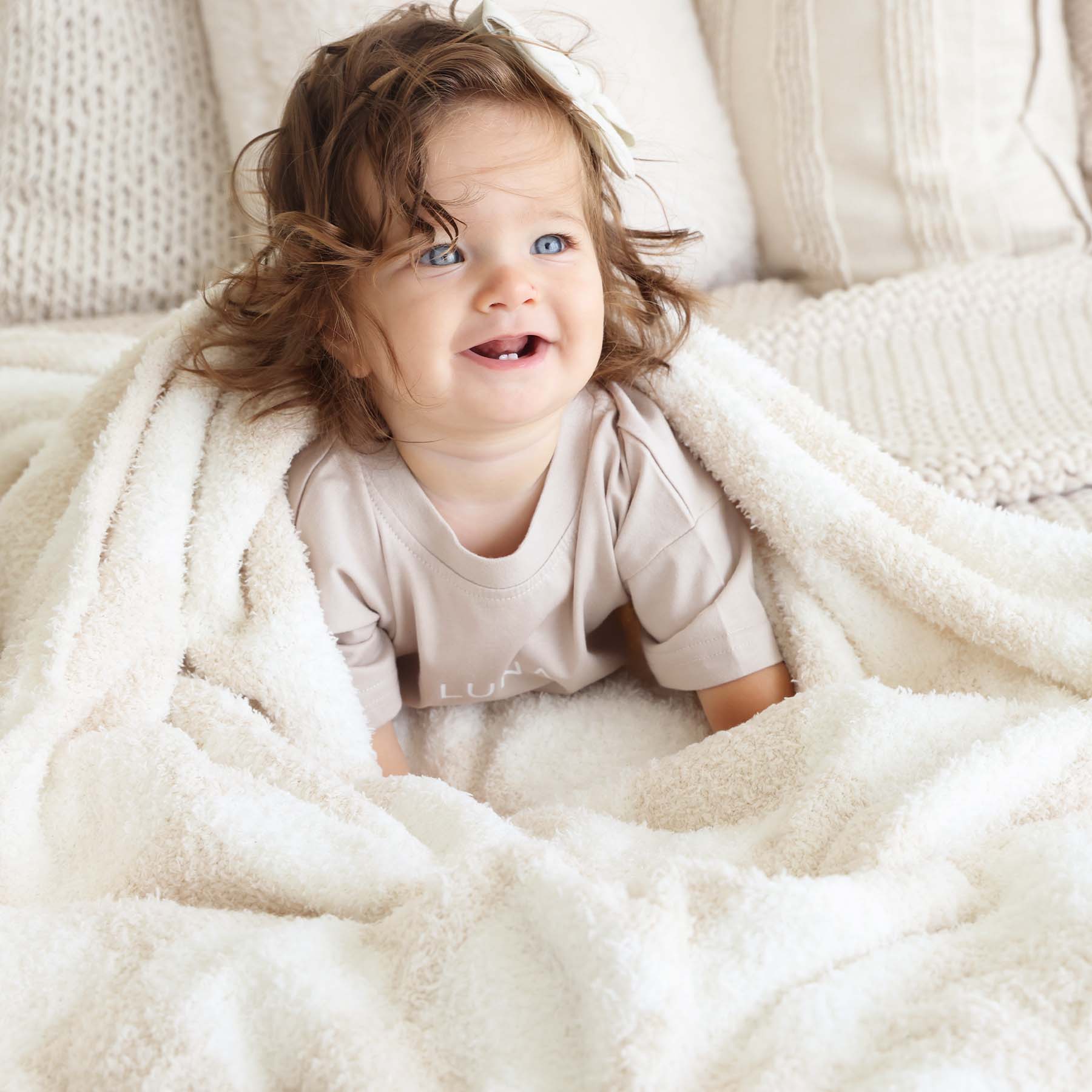  CuddleLane™ Luxe Blankets | Toffee Check、mySite、layawaytickets