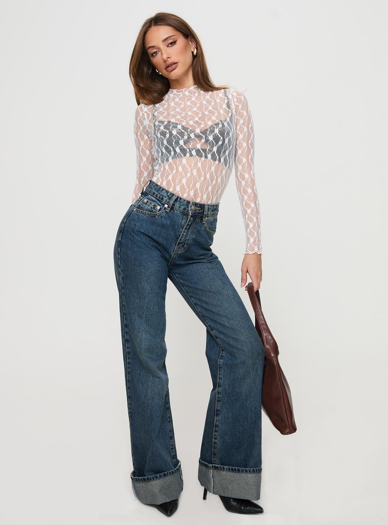 Liedman Long Sleeve Bodysuit White、mySite、solidvoid