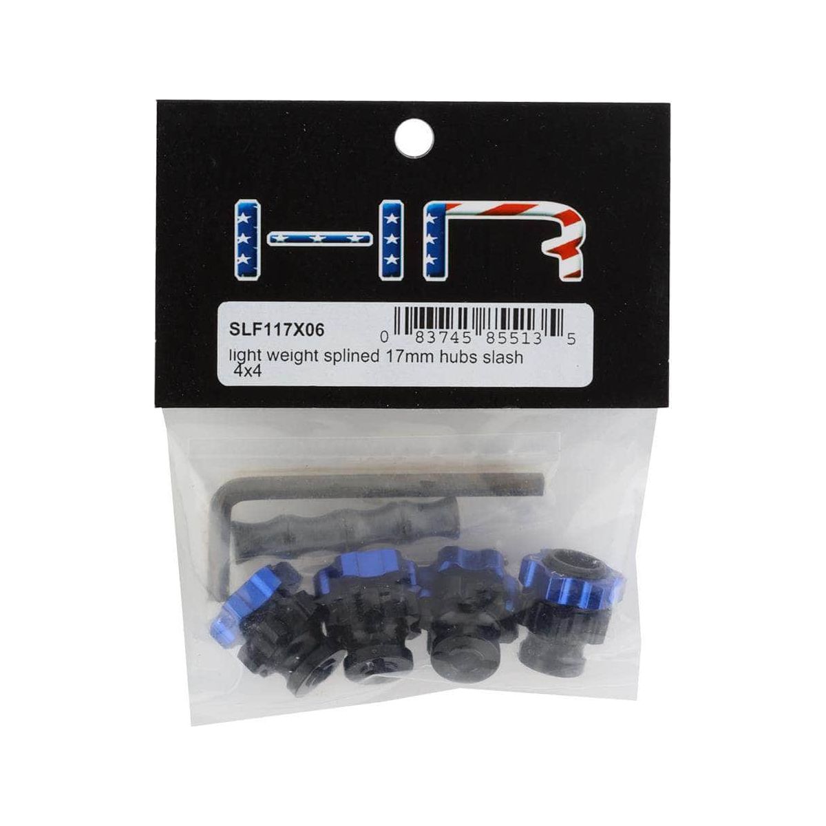  HRASLF117X06, Hot Racing Traxxas Slash 4x4 Light Weight Splined 17mm Hubs、mySite、merchandisen