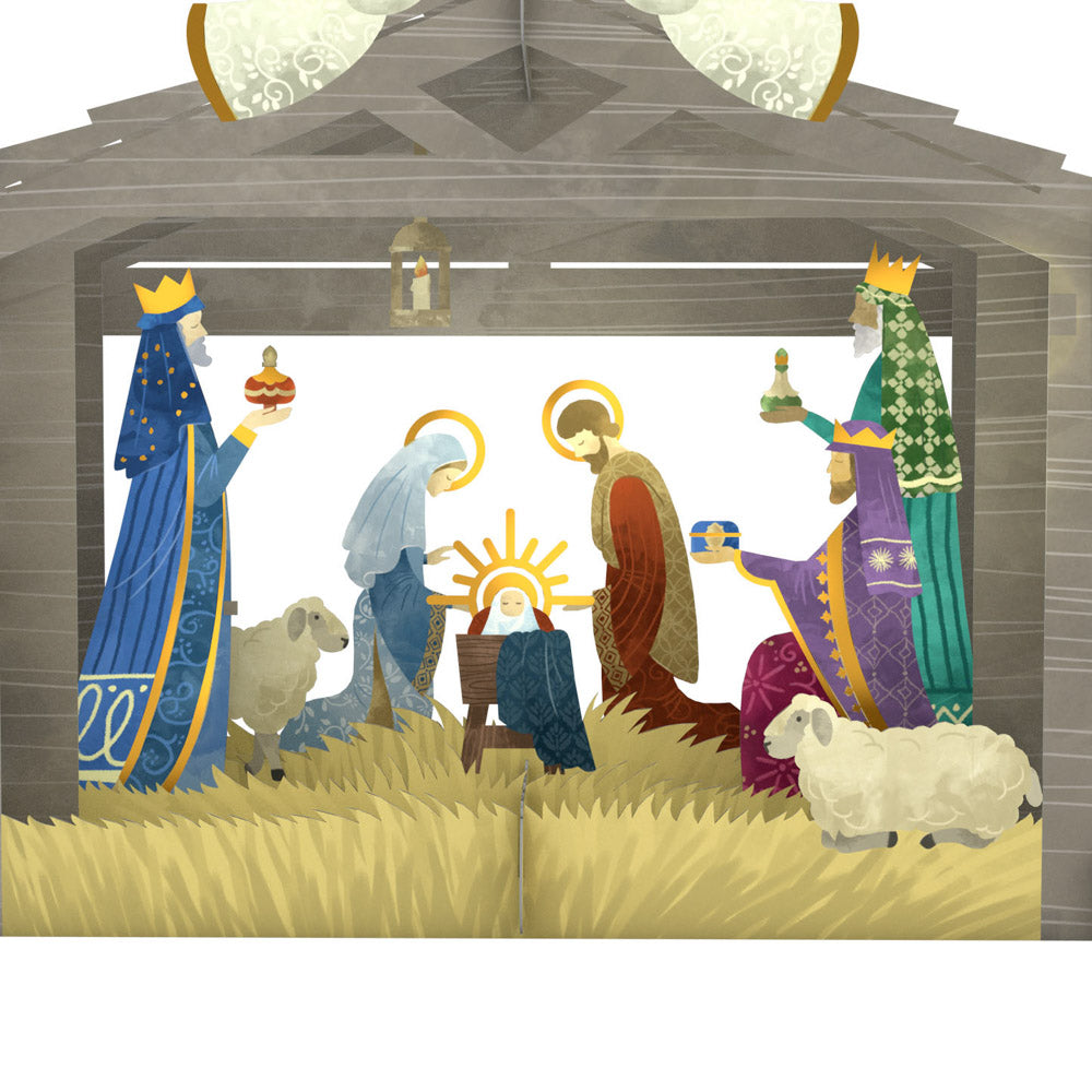 Decorative Nativity Scene Pop-Up Gift、mySite、solidvoid