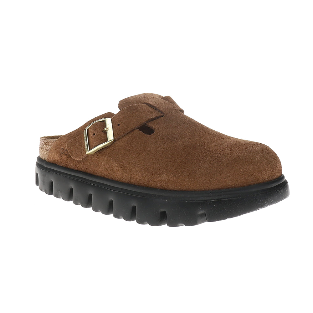 Boston Chunky Suede Platform Footbed Clogs、mySite、gtrtttuynbv