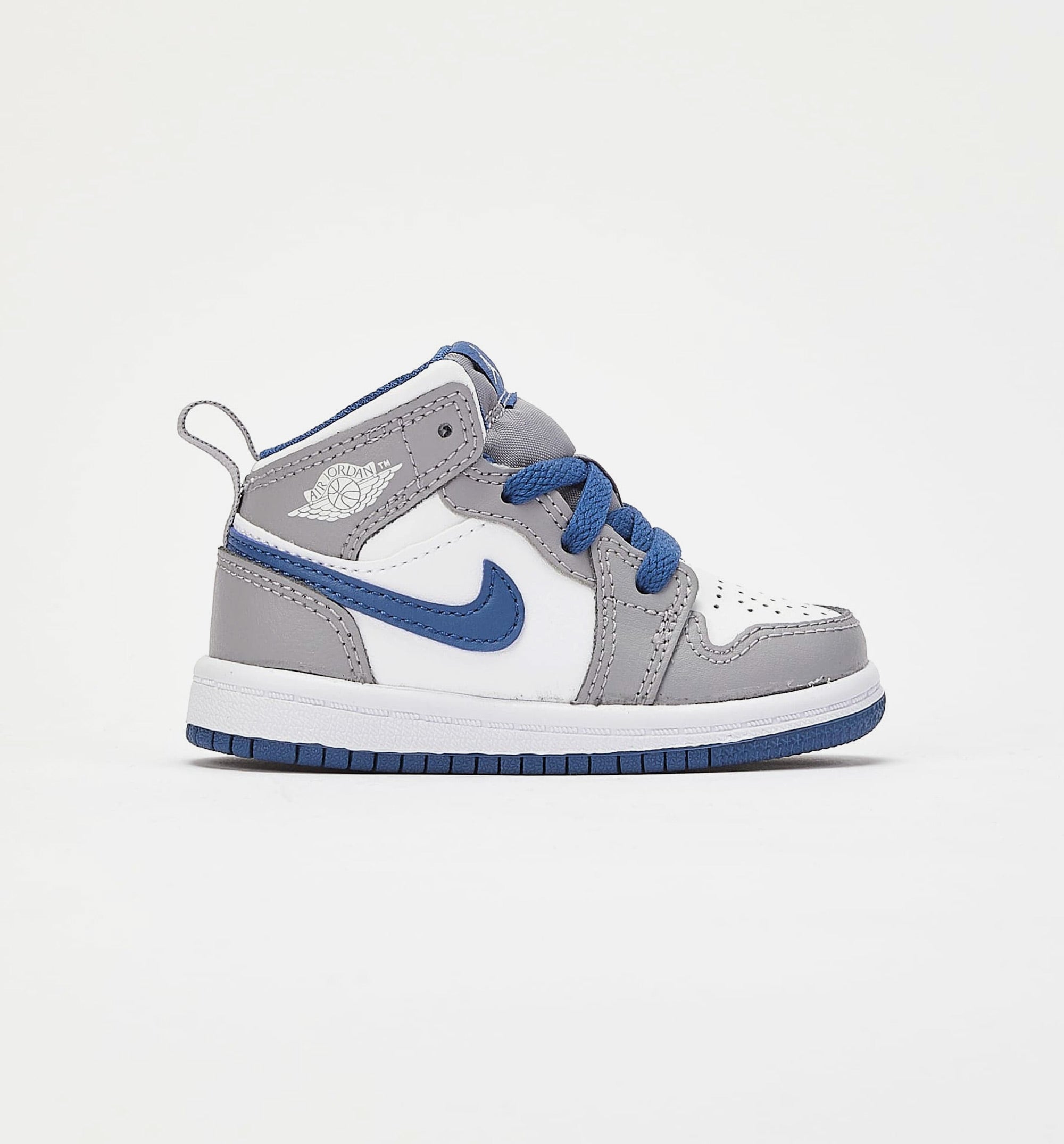 Air Jordan 1 Mid Infant Toddler Lifestyle Shoe - Blue/Grey、mySite、dreamappss
