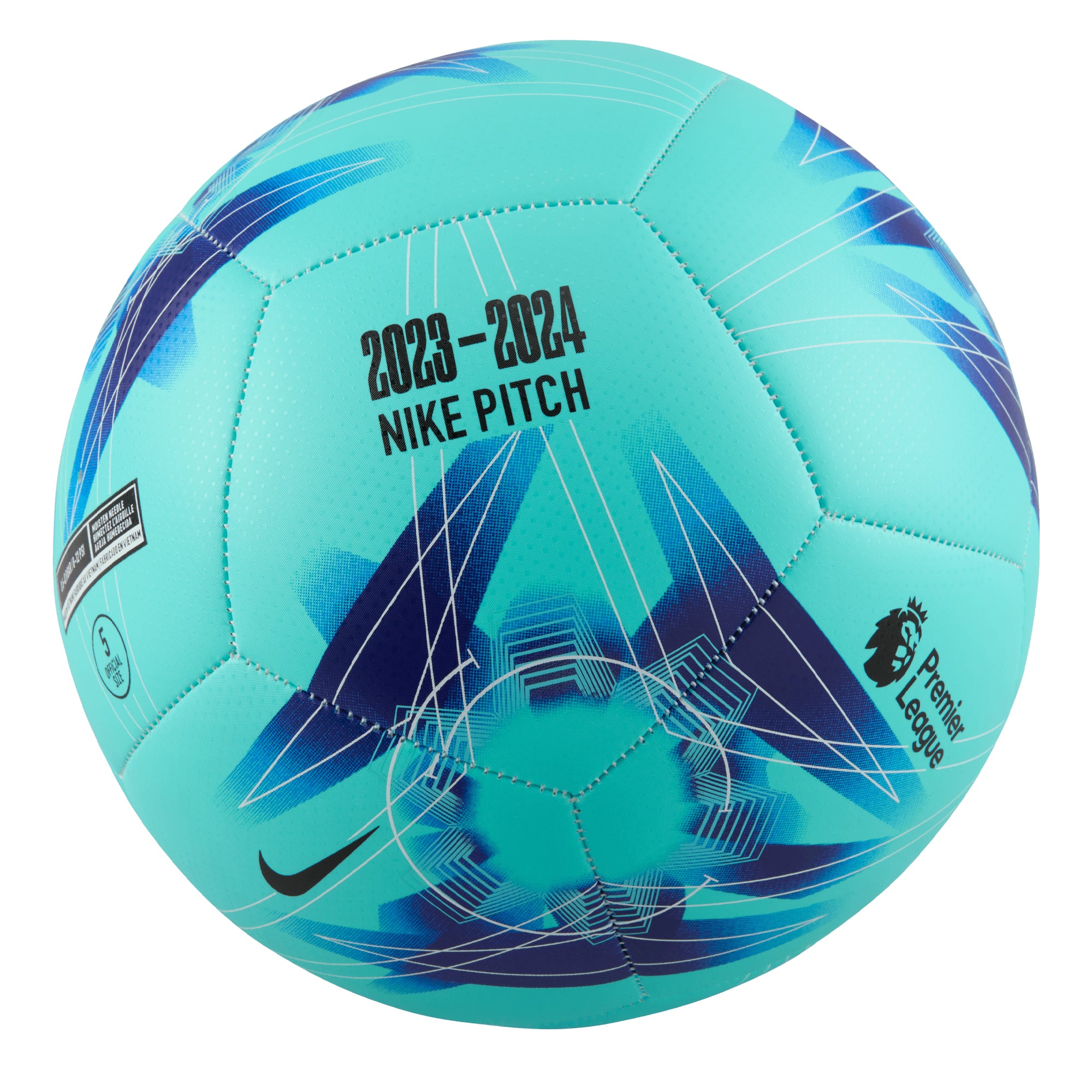 Nike Premier League 2023/24 Pitch Ball Aurora Green/Blue、mySite、bottomscart