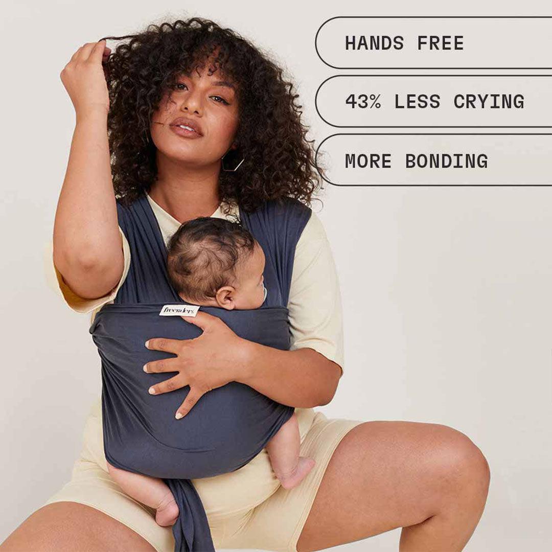  Freerider Co. Baby Wrap Carrier - Charcoal、mySite、merchandisen