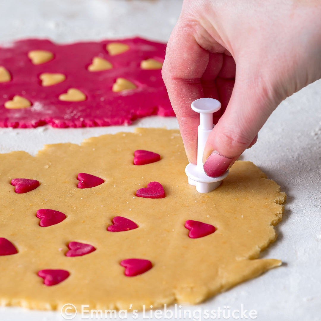  Fondantausstecher Trio - Herzen、mySite、elrpsem3k