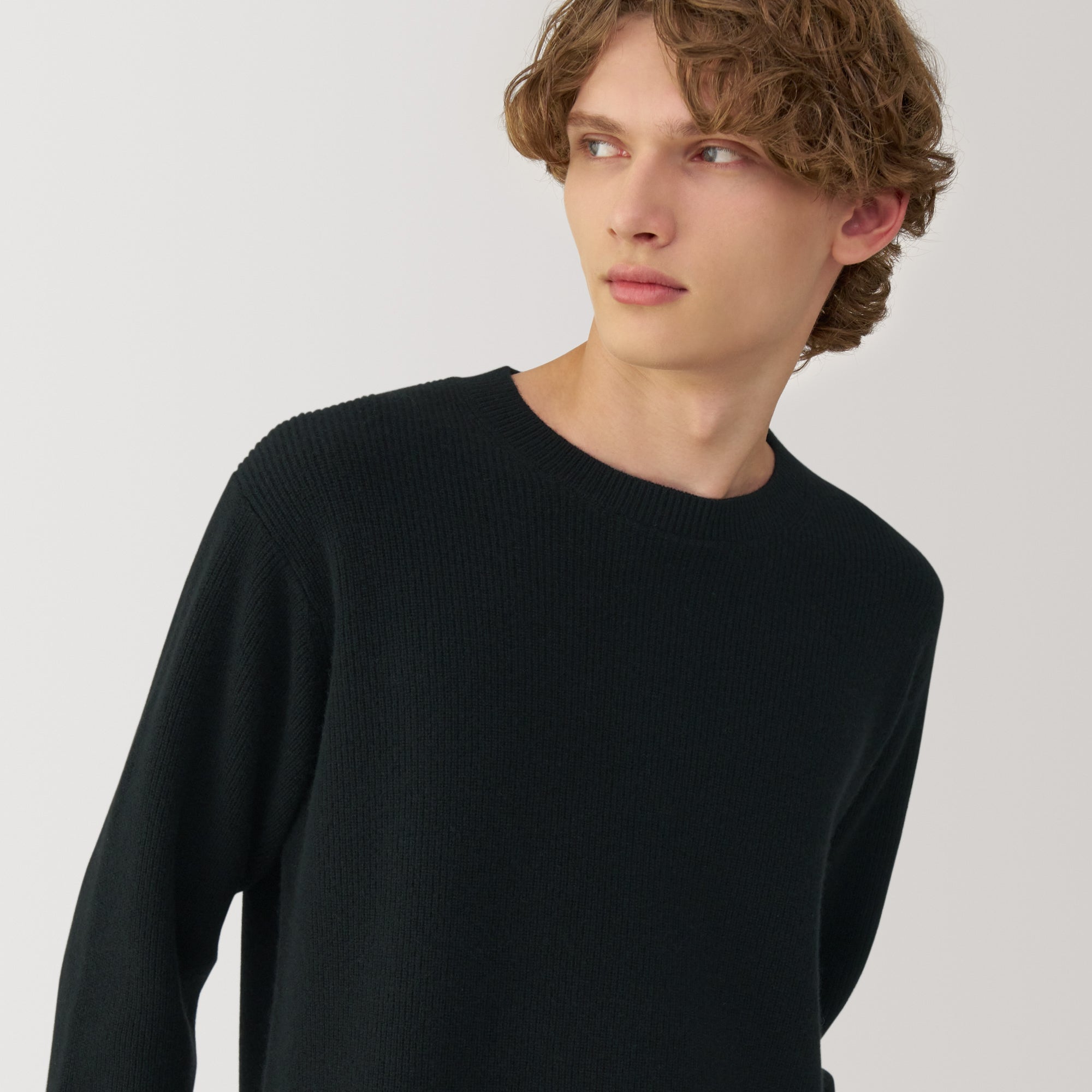  Labo Men's Natural Yak Crew Neck Sweater、mySite、sugarbowlscore