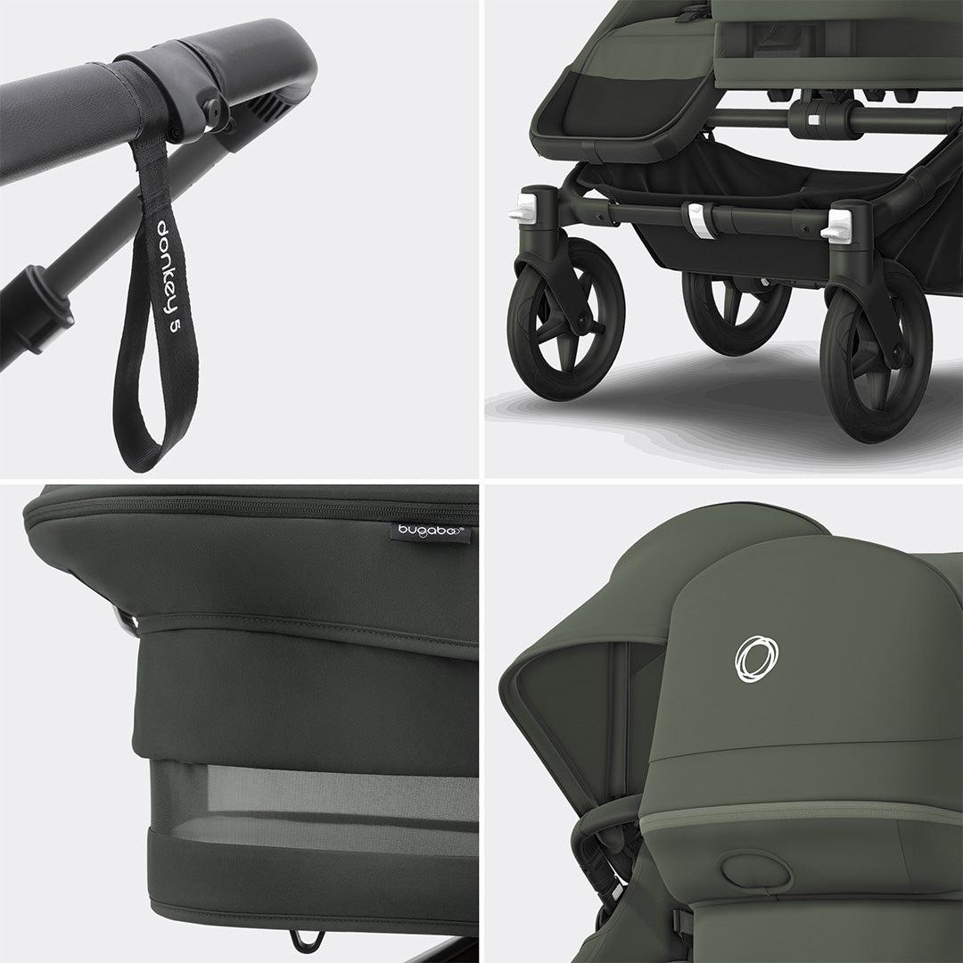  Bugaboo Donkey 5 Duo Complete Pushchair、mySite、merchandisen