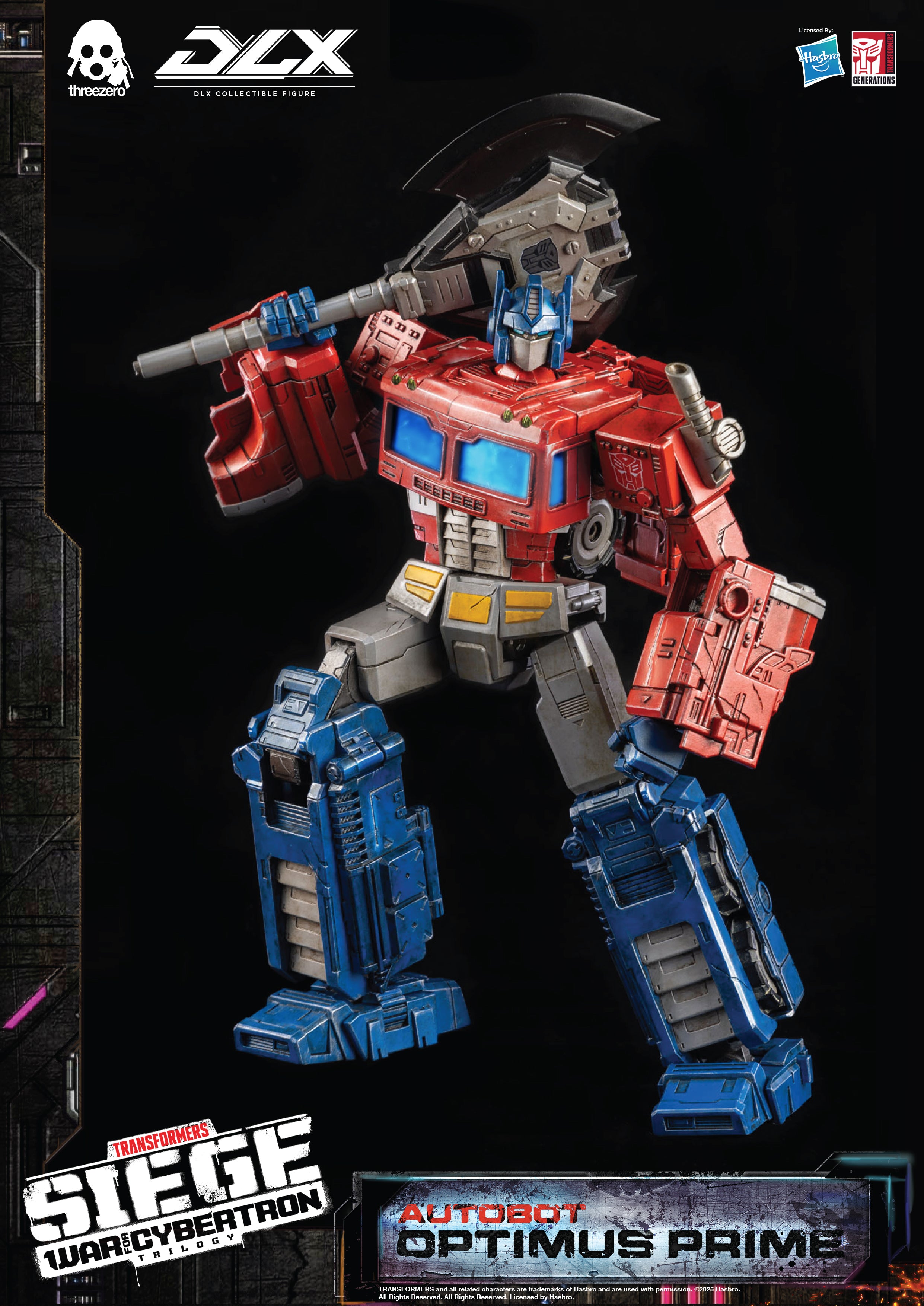 Threezero Transformers: War for Cybertron Trilogy DLX Optimus Prime、mySite、hgirdovlk