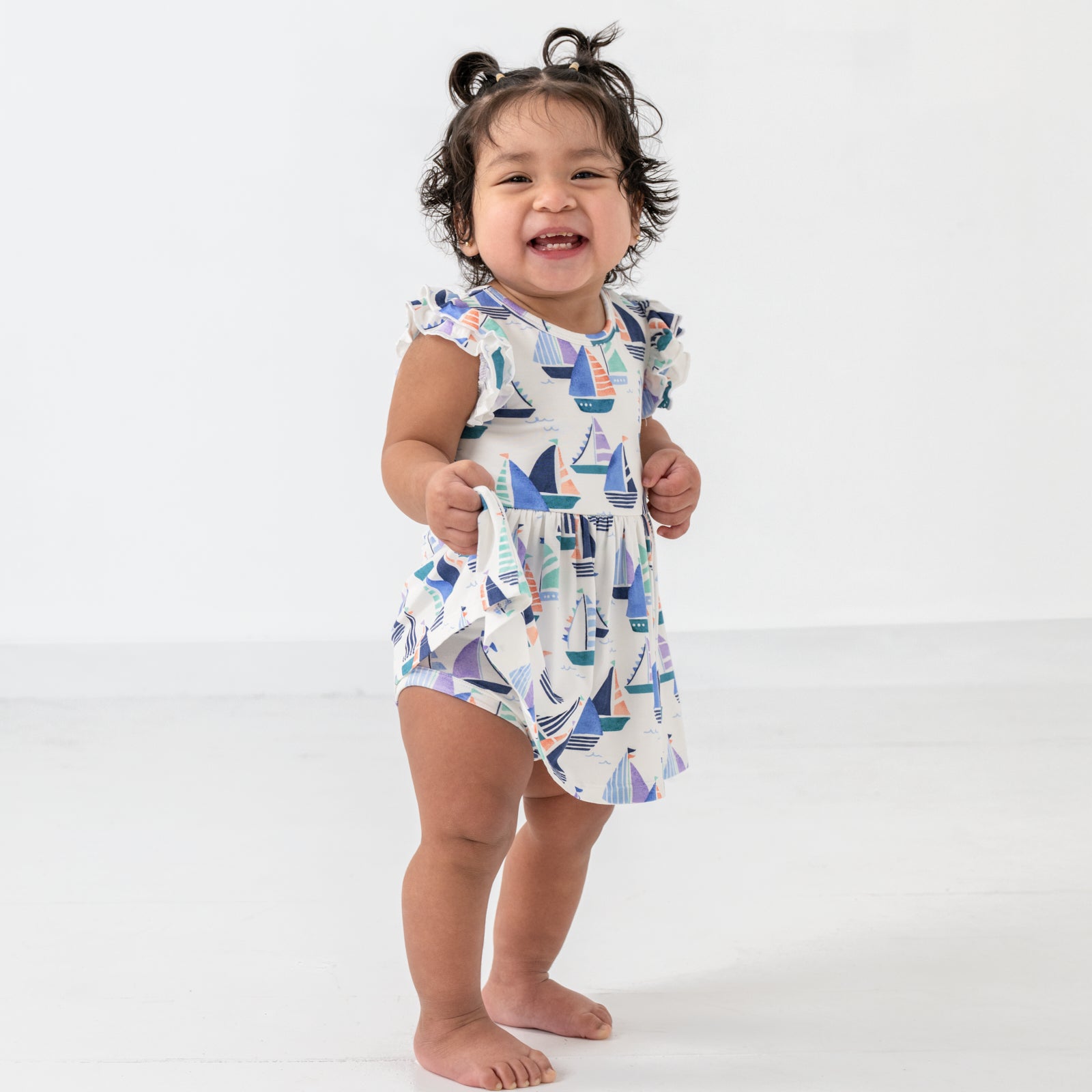  Seas The Day Flutter Skater Dress with Bodysuit、mySite、layawaytickets