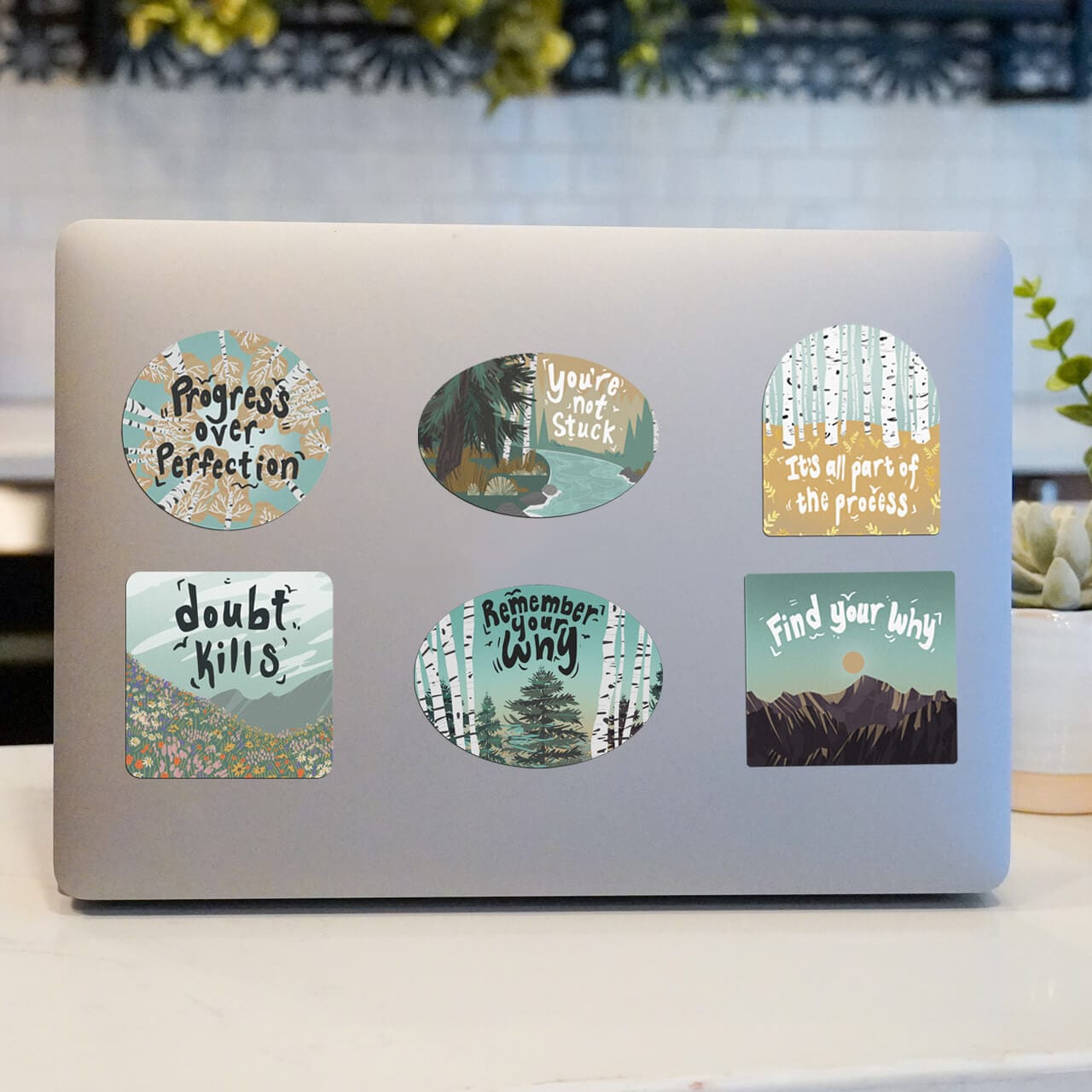  Remember Your Why Sticker - 6 Pack、mySite、ghnorth